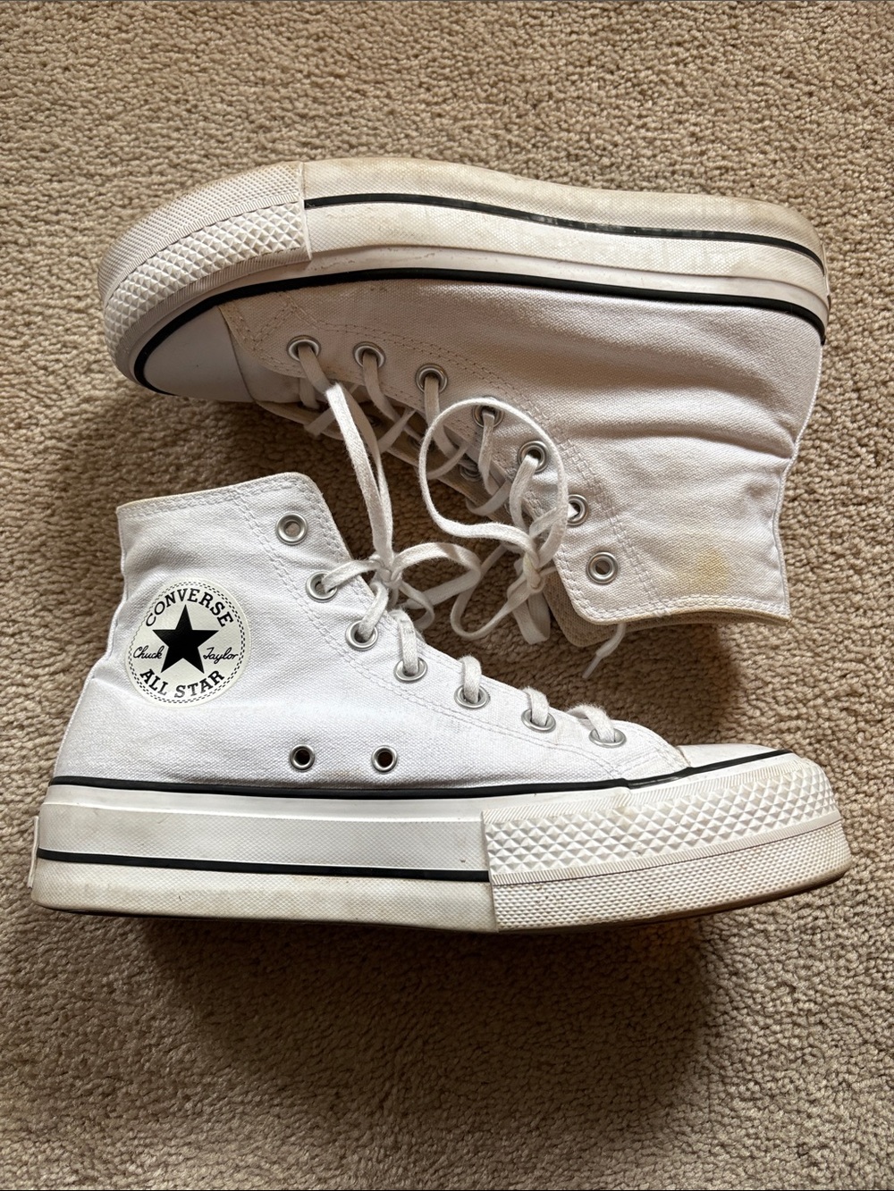 Platform Converse Chuck Taylor’s